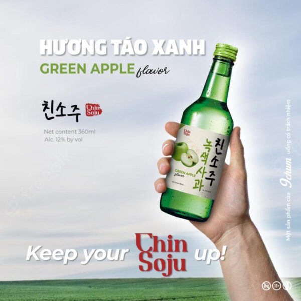 Chin Soju các vị hoa quả Chính Hãng, Chin Soju Hoa Quả Cực Kỳ Nổi Tiếng Với Vị Thanh Khiết Và Thơm Ngon - Ảnh 3