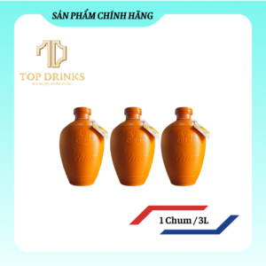Rượu 9Chum Hương Vị Mơ Rừng Chum 3 Lít