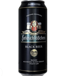 Bia Feldschlobchen Black Beer 5% – Lon 500ml – Thùng 24 Lon