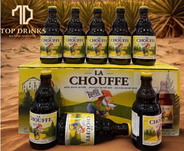 Bia La Chouffe 330ml thùng 24 chai