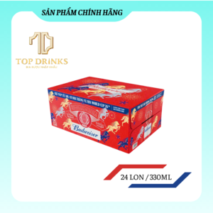 Bia Budweiser 330ml Thùng 24 Lon Tết 2026