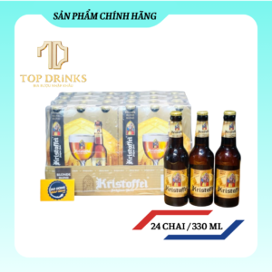 Bia Bỉ Kristoffel Blond 6% - Thùng 24 Chai 330ml