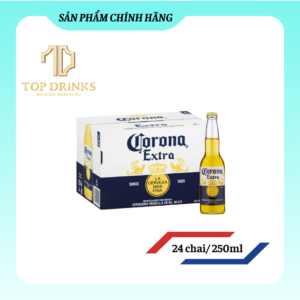 Bia Corona 250ml Thùng 24 Chai Mexico