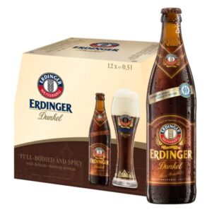 Bia Erdinger Dunkel 5.3% Đức – Chai 500ml