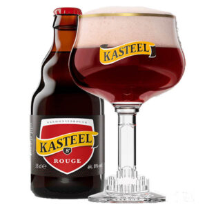 Bia Kasteel Rouge 8% Bỉ – Chai 330ml