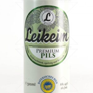 Bia Leikeim Premium Pils 4.9% Đức – Thùng 24 Lon 500ml Chính Hãng